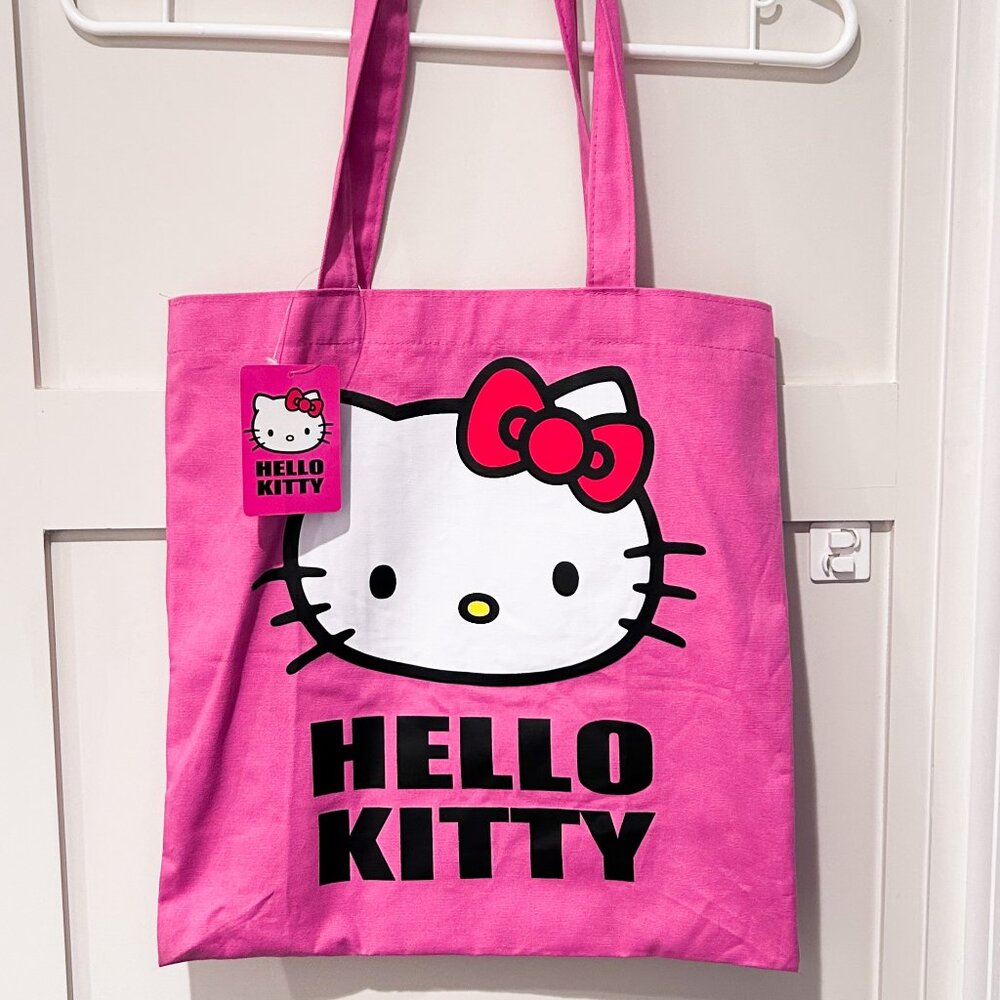 NWT Hello Kitty Pink Tote Bag